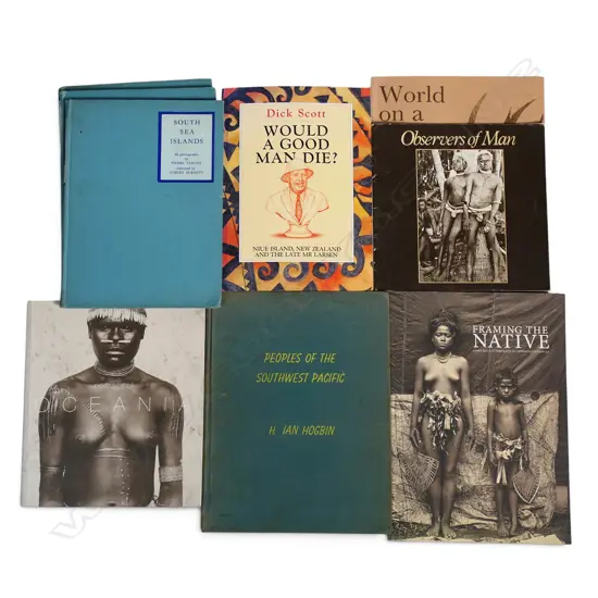 NINE PUBLICATIONS - 19TH CENTURY HISTORICAL PHOTOGRAPHY OF THE PACIFIC ISLANDS
